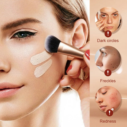 Final 3 hours: 70% OFF🔥Undereye Corrector Concealer + Free Brush Gift!