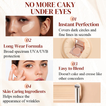 Final 3 hours: 70% OFF🔥Undereye Corrector Concealer + Free Brush Gift!